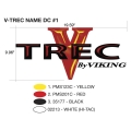 Viking V-Trec 2010 V-Trec Name (Single Piece)